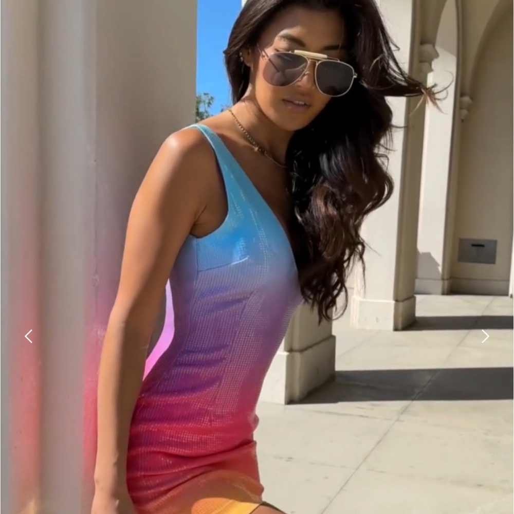 Runaway the label Malibu mini dress new with tags